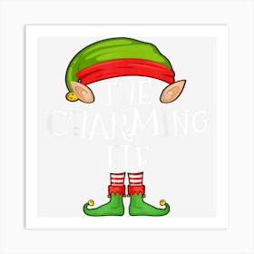 Xmas Charming Elf Matching Shirt Art Print