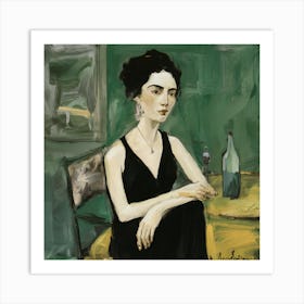 Contemporary Artwork Inspired By Amadeo Modigliani (5) Art Print