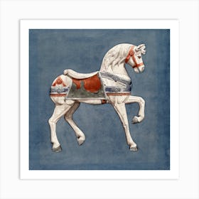 Carousel Horse, Henry Murphy Art Print