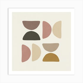 Geometric Shapes 5 2 Art Print