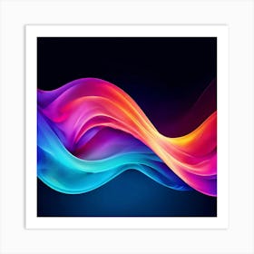 Abstract Wave 6 Art Print