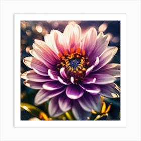 Purple Flower Art Print