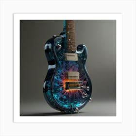 Electric Guitar Art Print