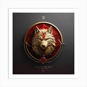 That Is A Wolf Art Print