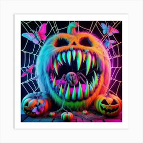 Halloween Pumpkin Art Print