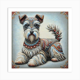 Schnauzer 1 Art Print