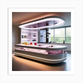 Modern Kitchen Design 4 Art Print