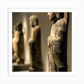 Buddha Statues Art Print