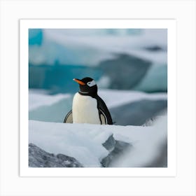 Antarctic King Penguin 2 Art Print