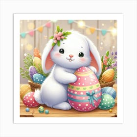 Easter Bunny Art Print