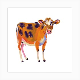 Jersey Cow 04 Art Print