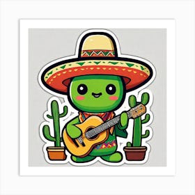 Mexican Cactus 2 Art Print