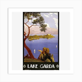 Lake Garda Art Print