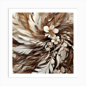 Boho Whispers of Elegance 7 Art Print