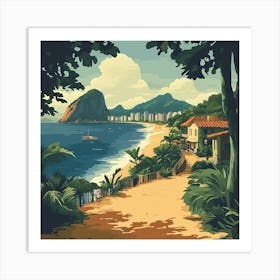 Rio De Janeiro Art 1 Art Print