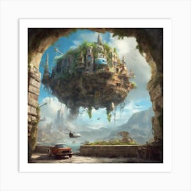 City In The Sky 1 Art Print