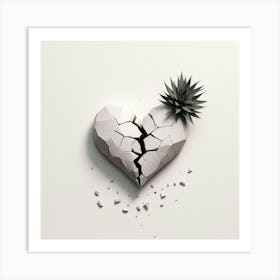 Broken Heart 5 Art Print