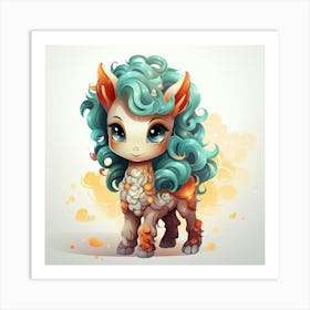 Cute Pony 1 Art Print