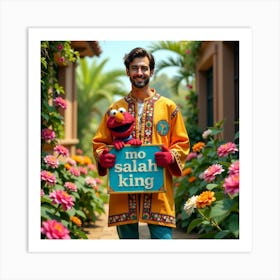 No Salah King Art Print