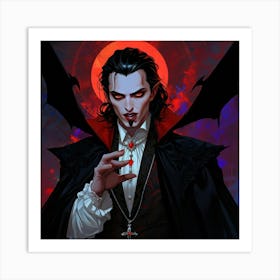 Dracula 16 Art Print