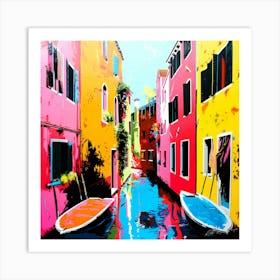 Cities Games - Venice Europe Art Print