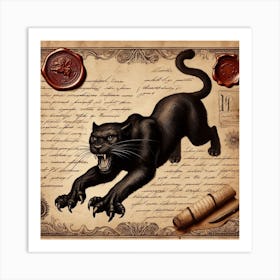 Angry Beast 2 Art Print