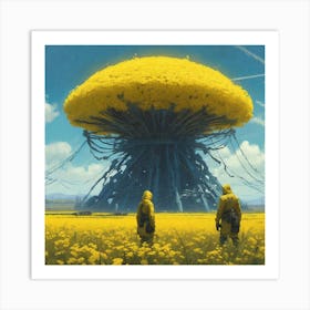 'The Yellow Cloud' Art Print
