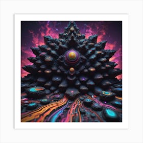 Psychedelic Art 3 Art Print