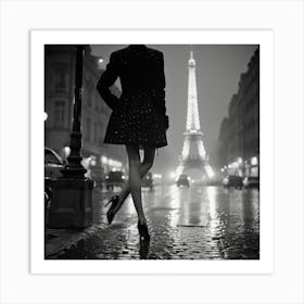 Paris At Night Art Print