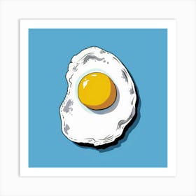 Fried Egg Art Print