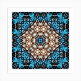 Psychedelic Mandala 2 Art Print