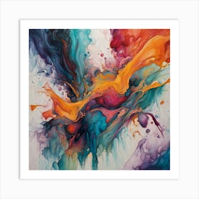 Abstract Painting 30 Art Print