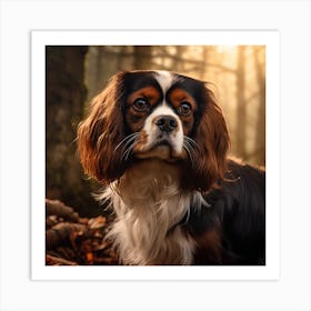 King Charles Spaniel 1 Art Print