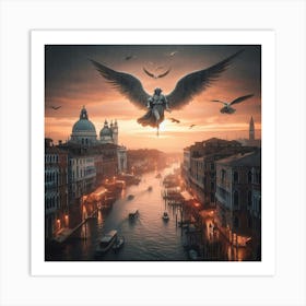 Angel Of Venice 2 Art Print