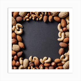 Nut Frame 10 Art Print