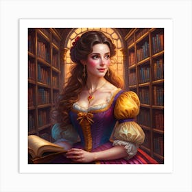 Belle Art Print