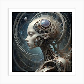 Ethereal Forms 14 Art Print