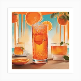 Aperol Wall Art Inspired By Art Print