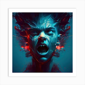 Scream Art Print