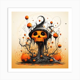 Halloween Collection By Csaba Fikker 75 Art Print