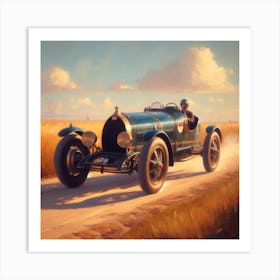 Bugatti Art Print