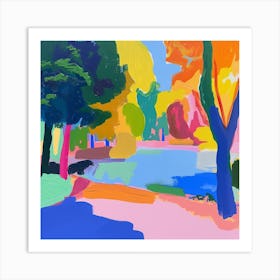 Abstract Park Collection Regents Park London 1 Art Print