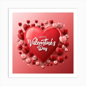 Happy Valentine's Day 17 Art Print