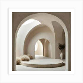 Arched Room 11 Art Print