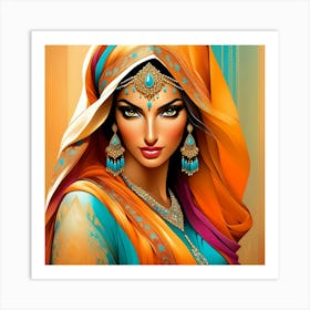 Exotic Beauty Artwork 215 Art Print