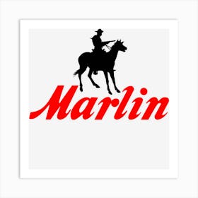 Trending Marlin Symbol (2) Art Print