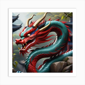 Chinese Dragon 2 Art Print