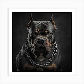 Dog Portrait 1 Art Print