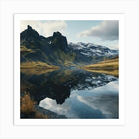 Iceland Landscape 2 Art Print