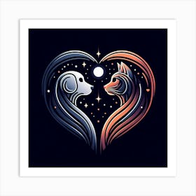 Heart Of Love 4 Art Print